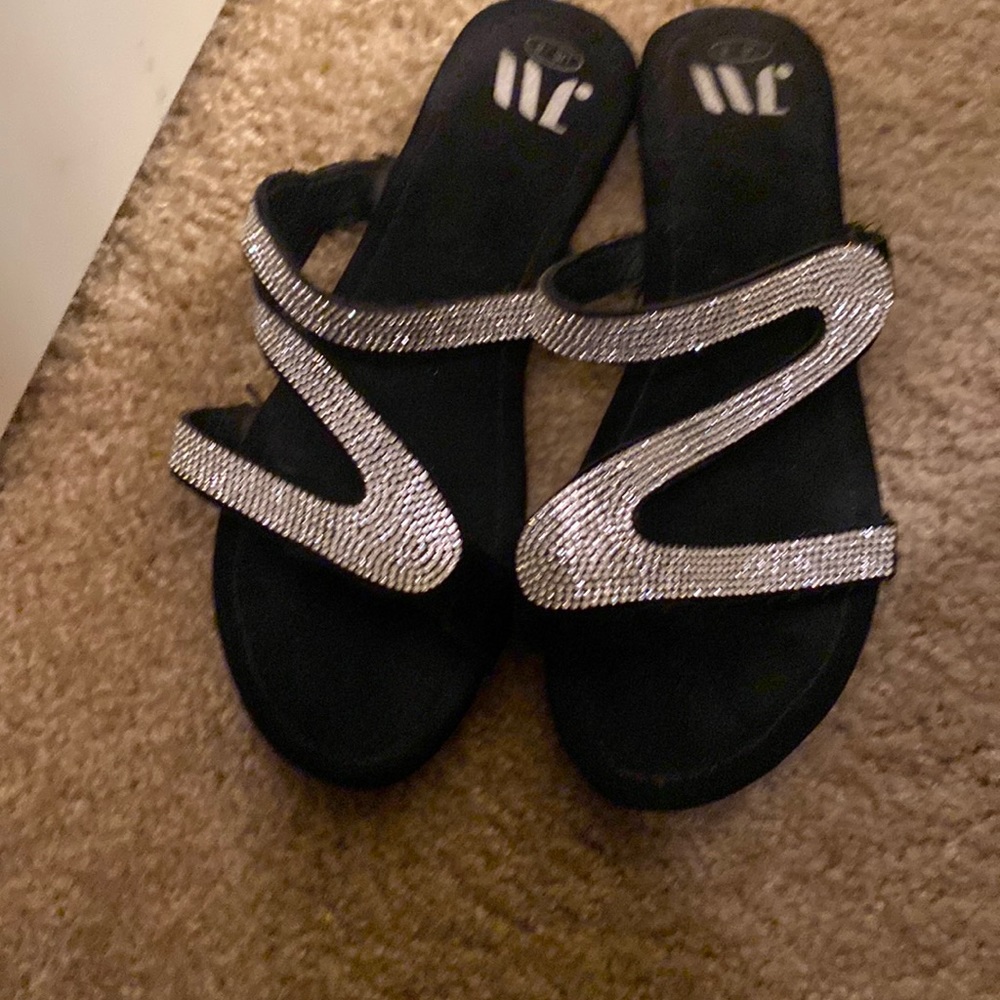 Rhinestone sandal